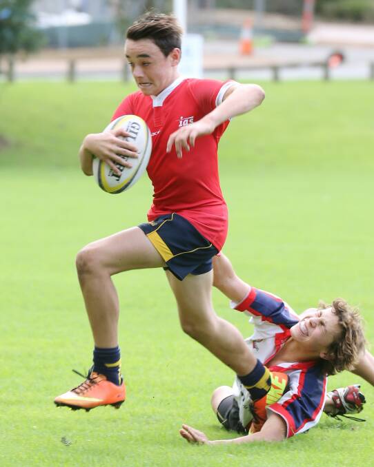Acadamy Games' rugby union program at the UOW. Picture: ADAM McLEAN