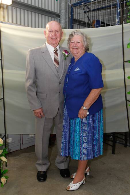 Alan and Betty Farmilo at their 60th wedding anniversary.