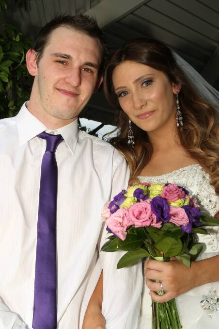 January 18: Emma Peattie and Corey Nichols were married at Ravensthorpe Guesthouse and Restaurant.