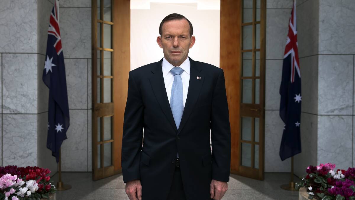 Prime Minister Tony Abbott. Picture: ALEX ELLINGHAUSEN