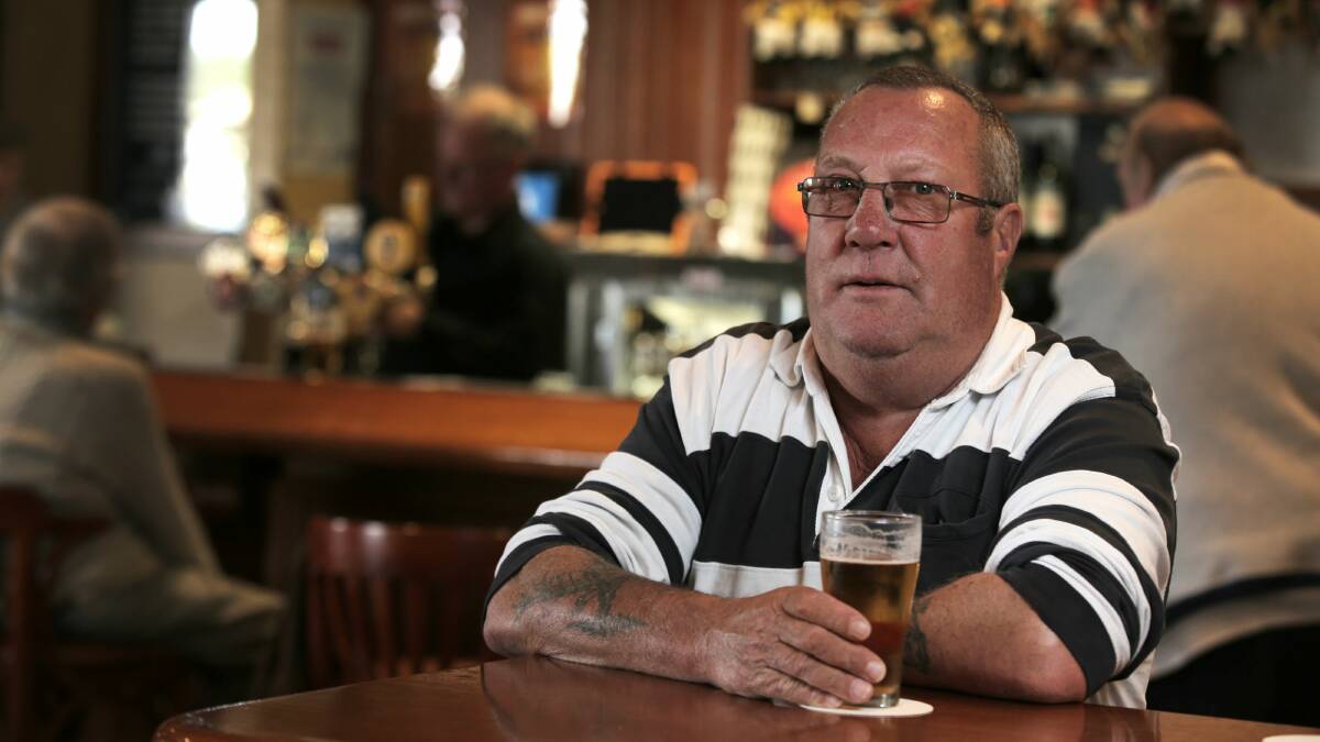 Construction worker Phil Tuck, 60. Picture: ROB GUNSTONE