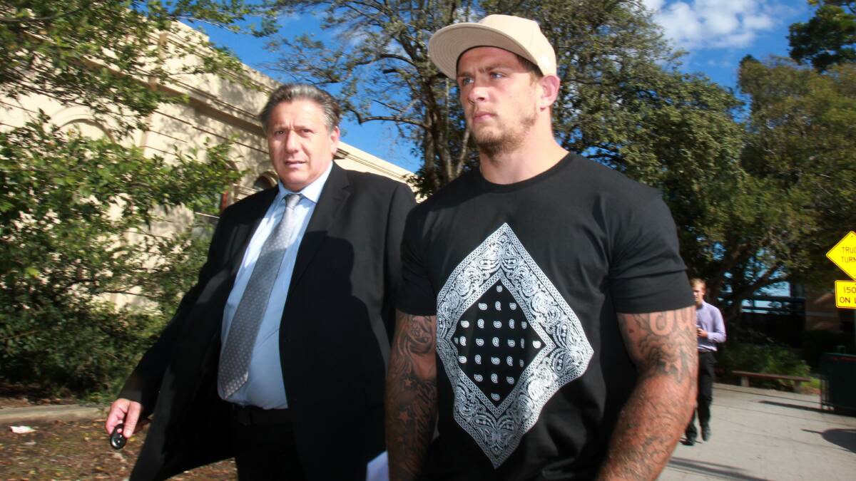 St George Illawarra Dragons player Craig Garvey appeared in Wollongong Local Court this morning, where he pled not guilty to several charges.