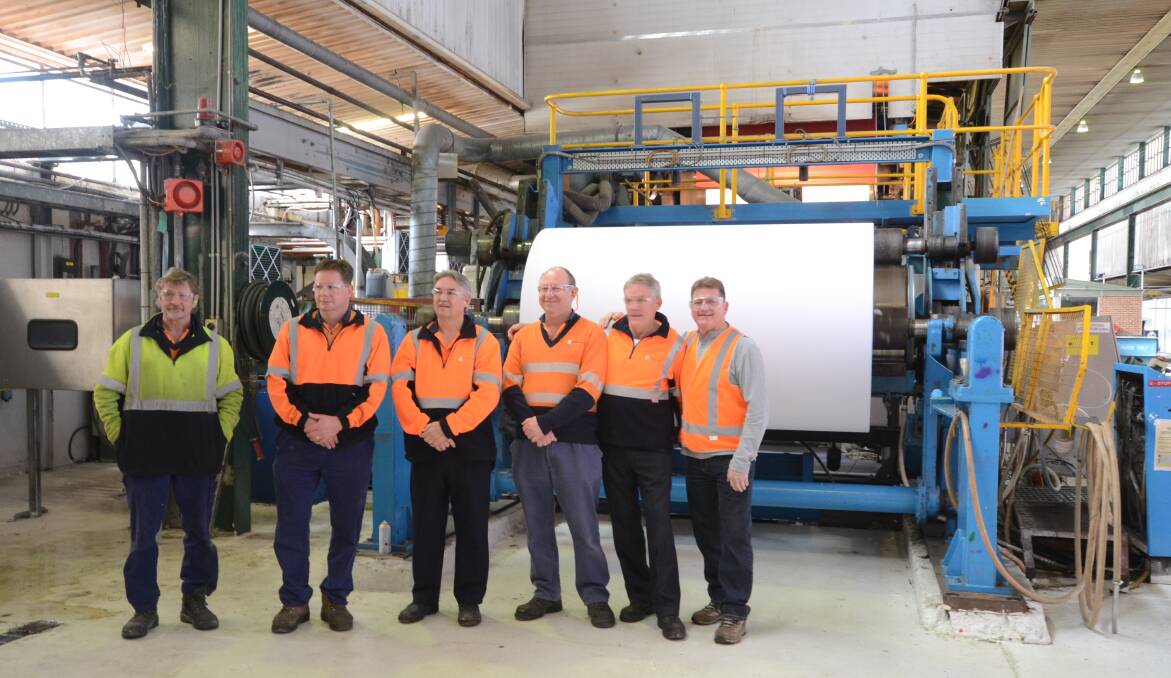 Australian Paper s Bomaderry Mill Rolls Out Its Last Paper Illawarra Mercury Wollongong NSW