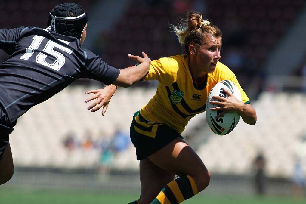 Helensburgh and Jillaroos star Sam Hammond in action. Picture: CHRISTOPHER CHAN