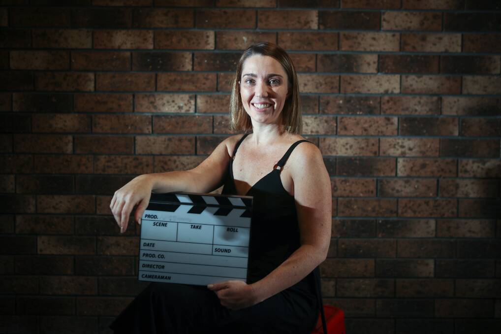 Evolving: Acting Up Drama Academy's Erin Bubb ability to teach communication and drama has been an asset with COVID-19. Pic: Adam McLean.
