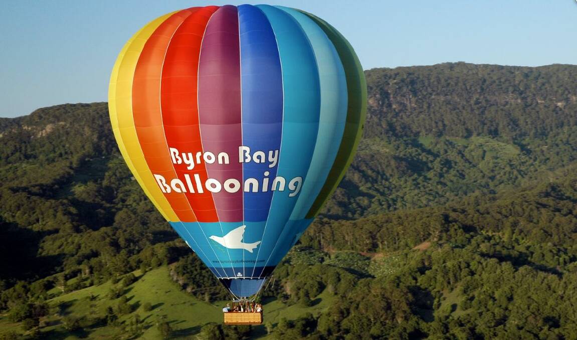 Illawarra adventure company expands: Wollongong's Skydive the Beach has this month acquired Byron Bay Ballooning in Byron Bay. Picture: Byron Bay Ballooning.



