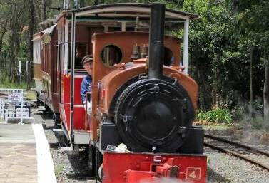 Rail: 'Burra' (pictured) is a steam locomotive that worked at the former Corrimal Colliery hailing coal. The Illawarra Light Rail Museum is located at 48A Tongarra Road, Albion Park Rail. Picture: Supplied
