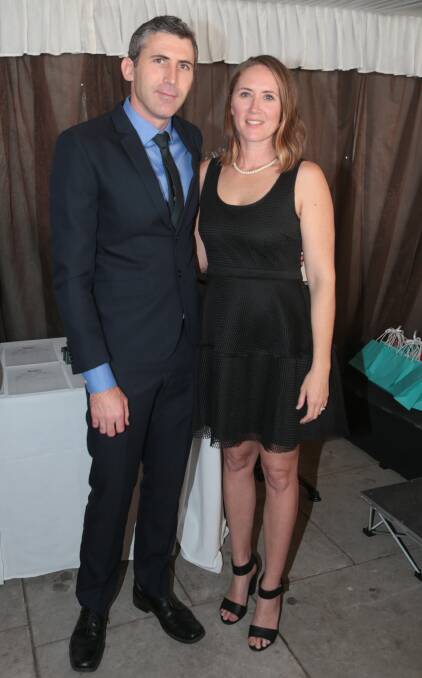 Siblings: Justin Yerbury and Naomi Cocksedge at a fundraiser into MND at Ravensthorpe. Picture: Adam McLean.
