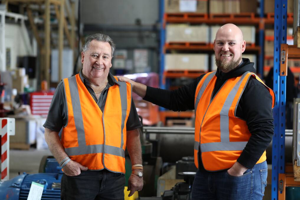 Mining suppliers: Integrity Pump directors Peter and Chris Smith.