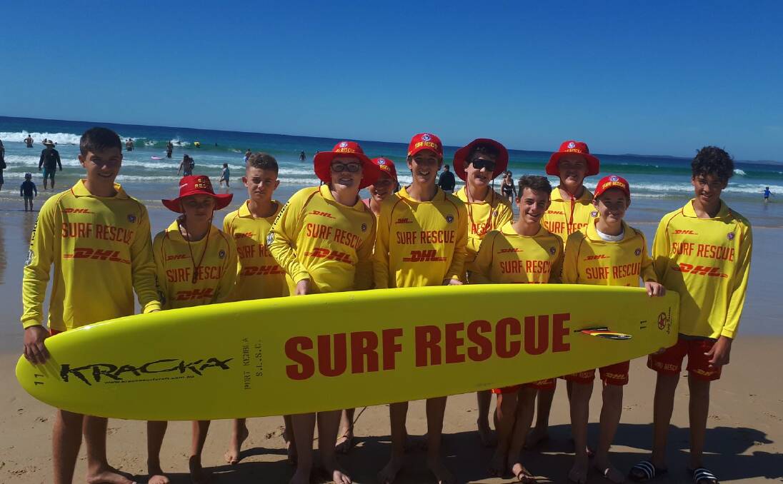 Support for the helpers: IMB Bank Community Foundation recently provided rescue equipment to Port Kembla Surf Life Saving Club.

