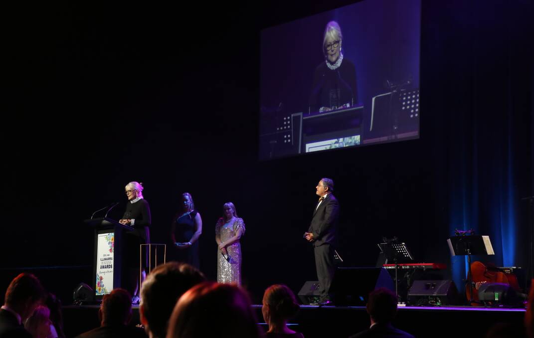Rosie Cupitt at the 2021 Illawarra Business Awards. Picture: Greg Ellis.
