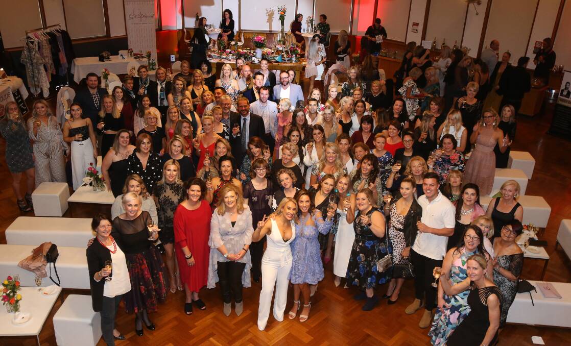 Close to 200 women attend Get Dressed Hire's Spring Fashion Gala to raise funds for Dress For Success. Picture: Robert Peet


