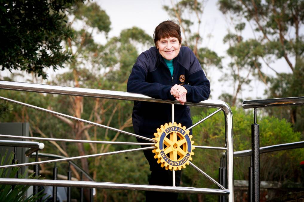 Rotary Club of Wollongong's Dot Hennessy

