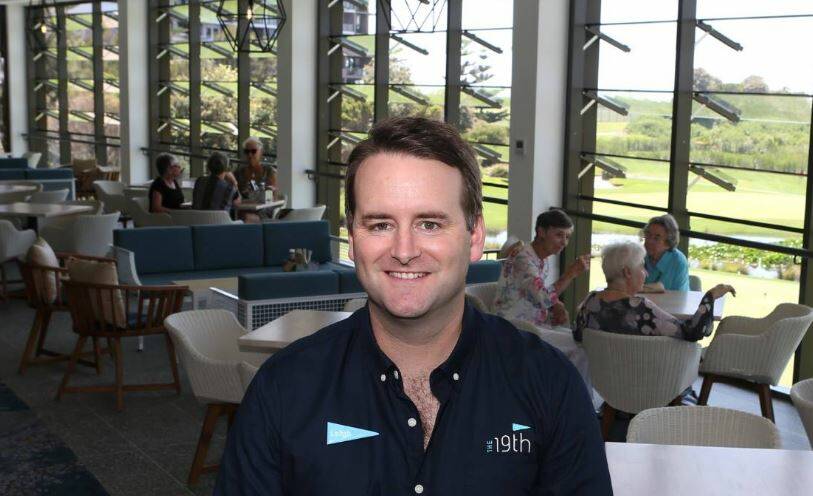 Wollongong Golf Club general manager Leigh Hingston. Picture: Greg Ellis. 