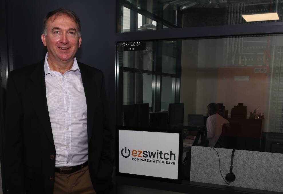 Saving money on energy: EZswitch chief executive Philip Oakman is a startup founder saving households and business hundreds on gas & electricity. Pic: Greg Ellis.

