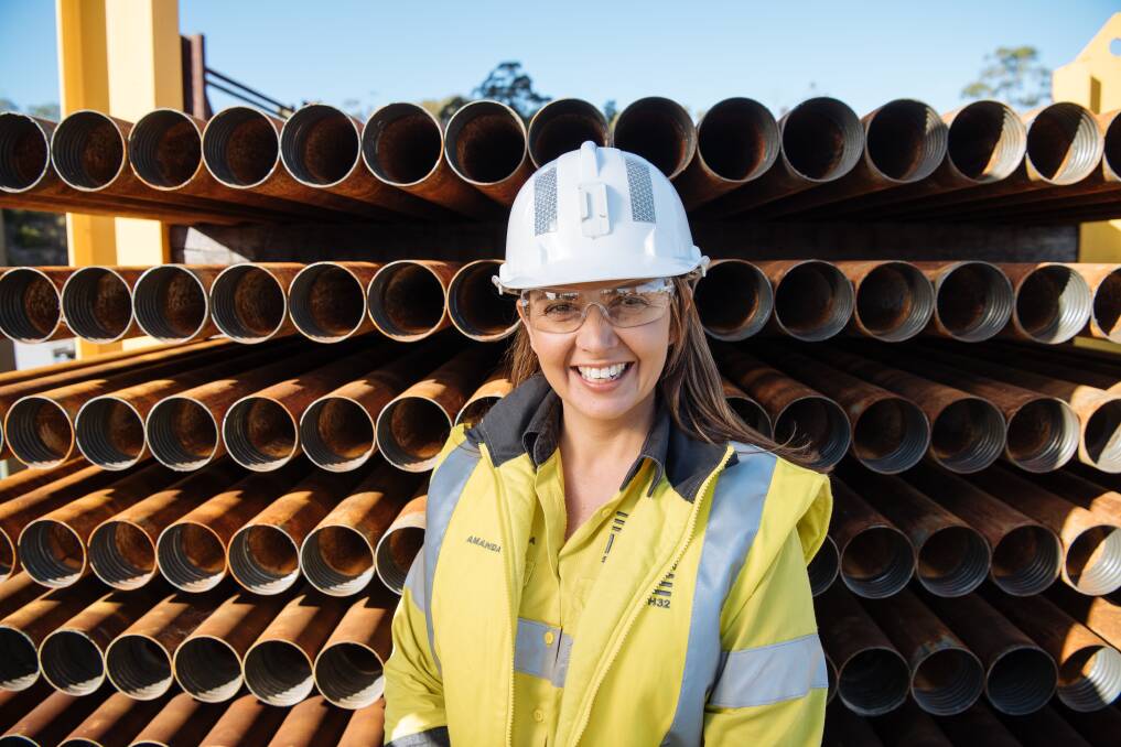 Diversity champion: Amanda Crehan is a finalist in Gender Diversity Champion category of the 2021 NSW Women in Mining Award on June 24.