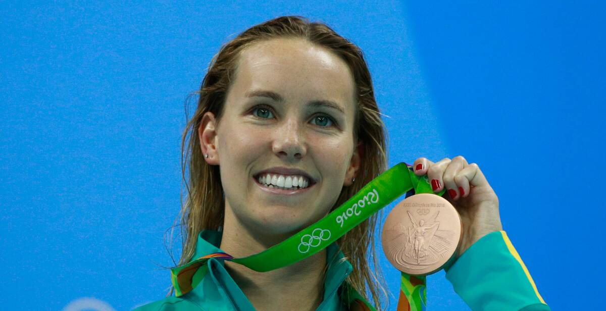 Keys to the city: Emma McKeon is one of three Illawarra gold medal winning Olympians being given keys to the city next week.
