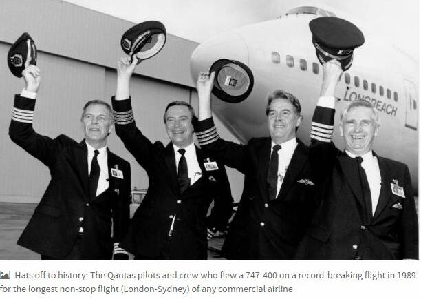 30th anniversary of HARS Jumbo's record breaking flight