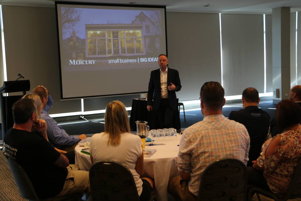 Shared knowledge: Neil Tanner at the University of Wollongong Innovation Campus on Thursday morning. Picture: Greg Ellis.
