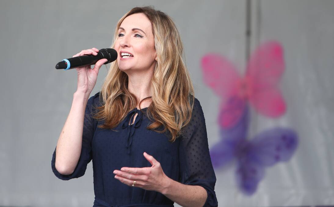 Rare business and entertainment event during COVID-19: Wollongong singer Jennifer Gray is looking forward to the opportunity to perform for Illawarra businesswomen on Friday. Picture: Adam McLean.
