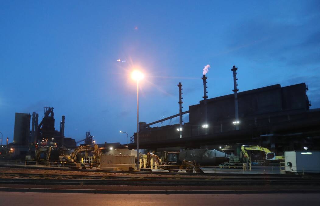 BlueScope Steel's Port Kembla Steelworks. Picture: Robert Peet