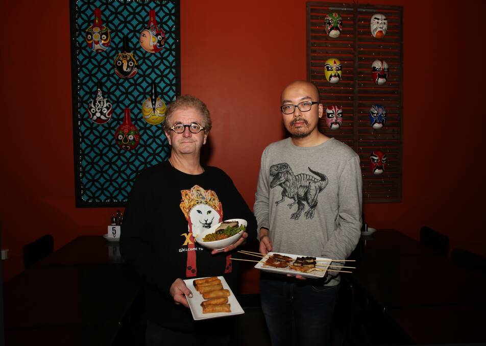 Authentic taste of China: Steen and Kevin Zhou have opened a second eatery in Wollongong called Xanadu by Ziggy's. 