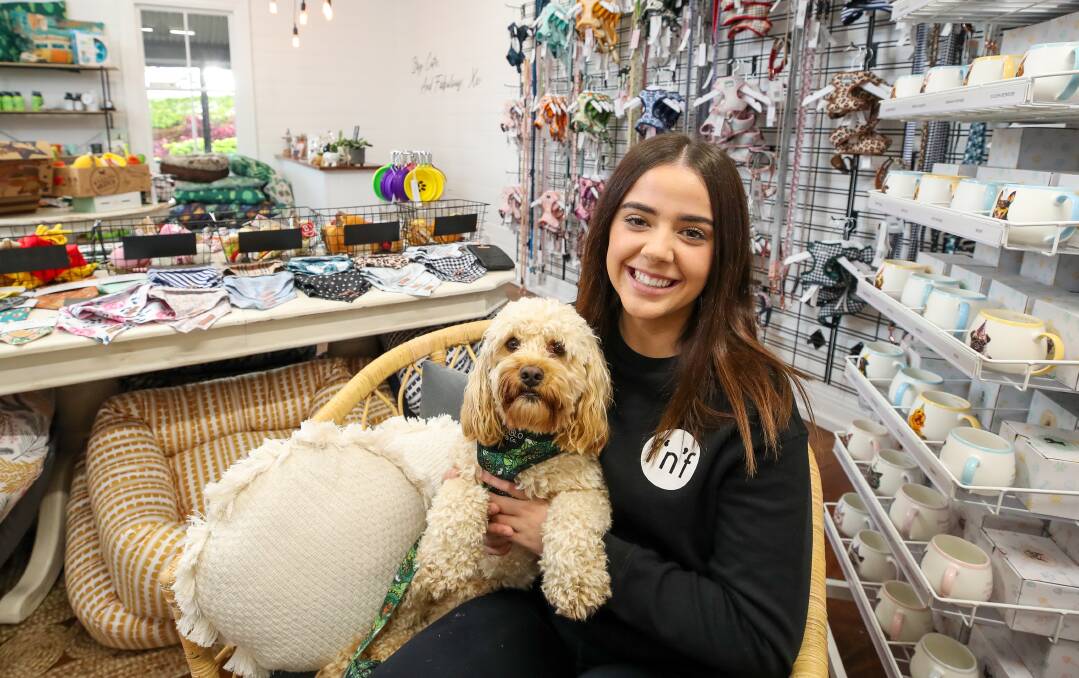 UOW student's pet fashion moves from market stall to shopfronts
