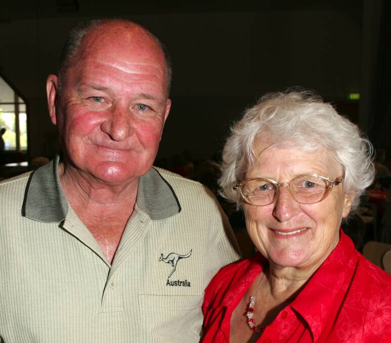 Bruce and Margaret Jones at Figtree in 2006.