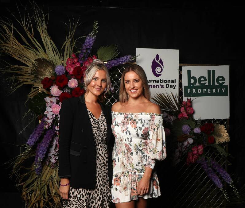Sharing success: Natalie Croker and Amanda Bergin are giving back to the community that has supported their new fashion business Hyams Beach Swim. Picture: Sylvia Liber. 