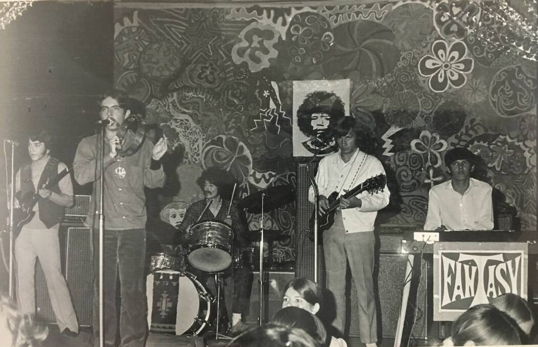 Harry Mitchell was a member of local band Fantasy when they supported the Beach Boys at Wonderland Disco on April 28, 1970. 
