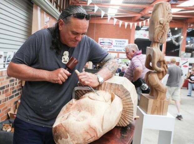 Wood festival: A scene from the 2018 Festival of Wood at Bulli.
