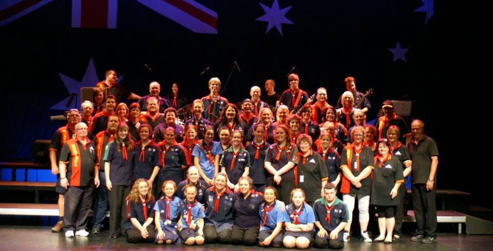 Production returns: The cast and crew of Scouts and Guides from the postponed 2020 Korimal Gang Show which will back back on stage in 2022. Picture: Supplied.