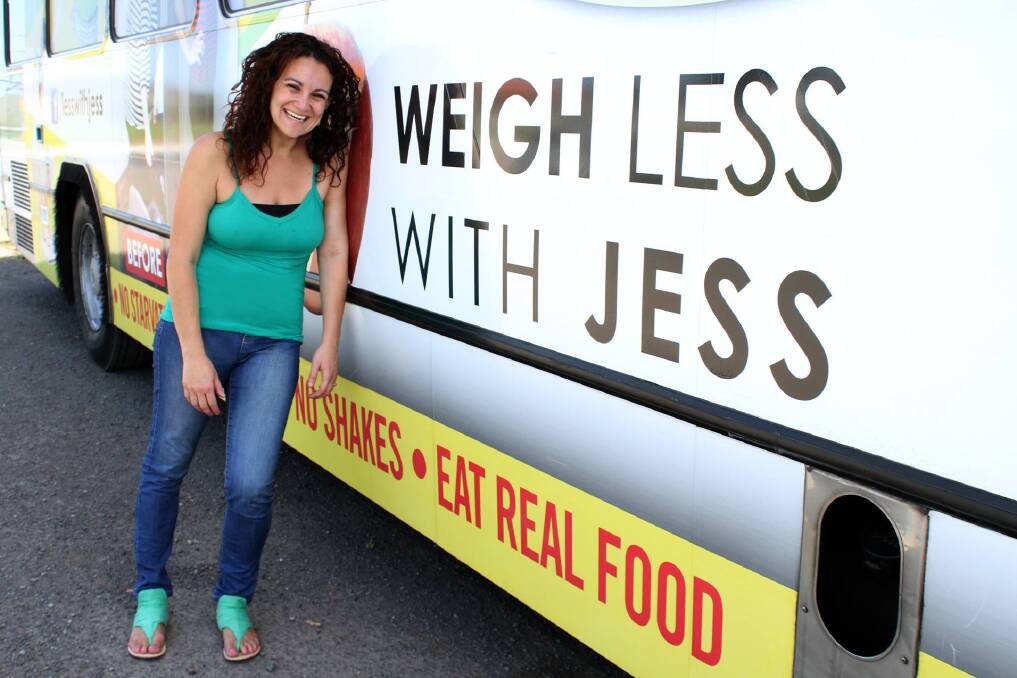 Success: Jessica Arroyo is enjoying the ride after starting her weight loss business five years ago. Pic: Greg Ellis.

