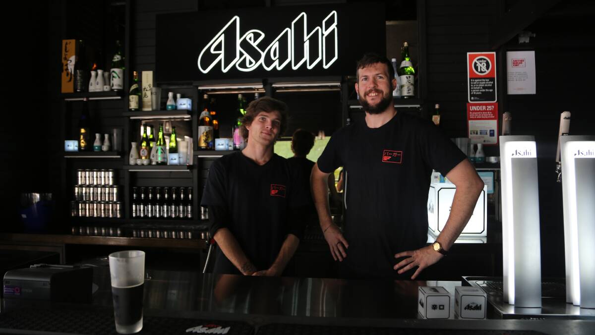 The first Asahi bar in the Illawarra officially opened on Sunday after a soft opening. 