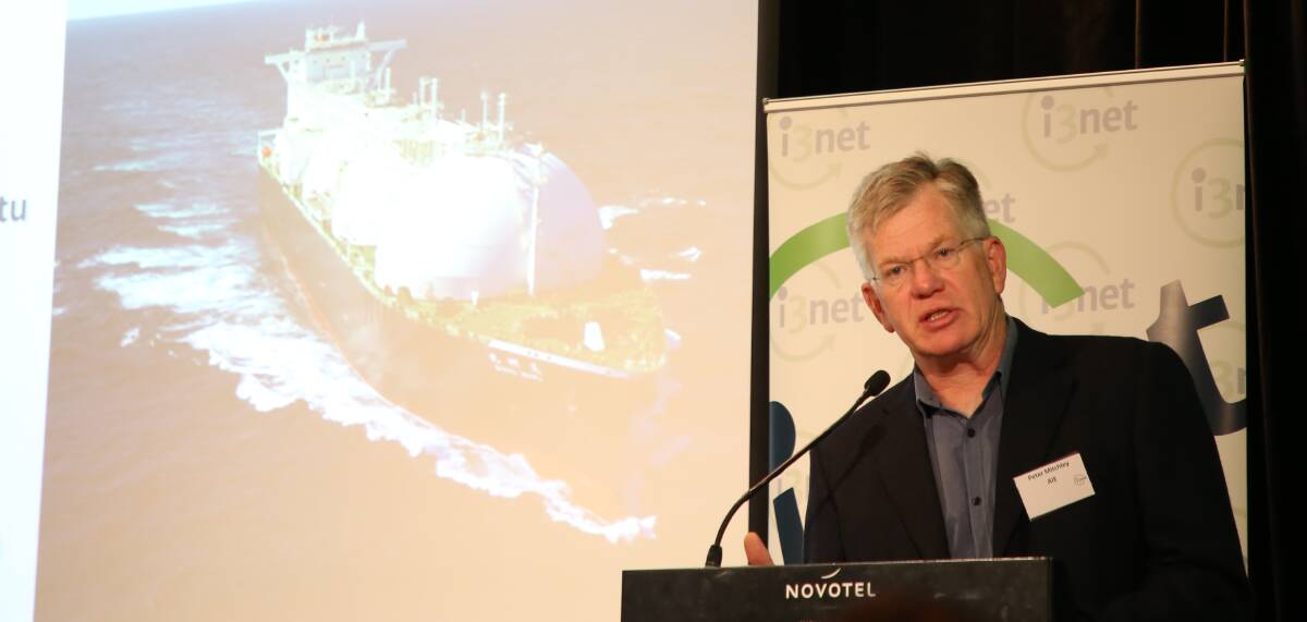 Opportunity: AIE's Peter Mitchley tells i3net that $76 million of work will be subcontracted to local business on the Port Kembla Gas Terminal project. Picture: Greg Ellis.

