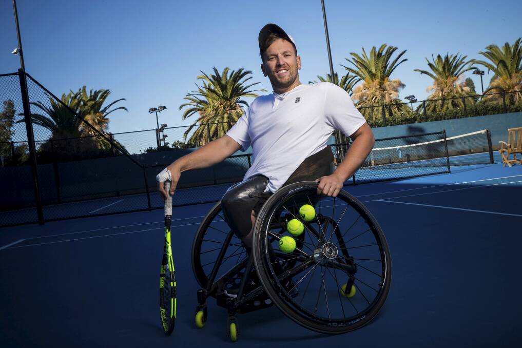 Inspirational speaker: Wheelchair tennis champion and basketballer Dylan Alcott is coming to the Novotel for The Disability Trust and The Illawarra Connection. 