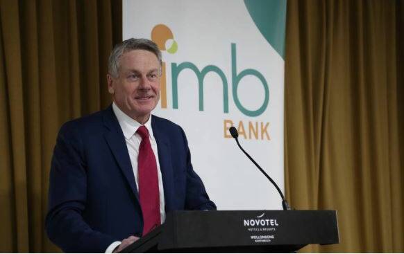IMB Bank chief executive Robert Ryan. Picture: Greg Ellis.
