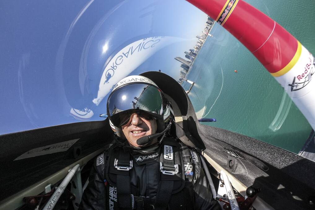 WINGS OVER ILLAWARRA: Red Bull Air Race World Championship racer and RAAF Fighter Combat instructor Matt Hall is coming in May. 


