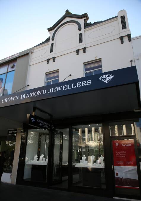 A New York style jewellery store in Crown Street Mall