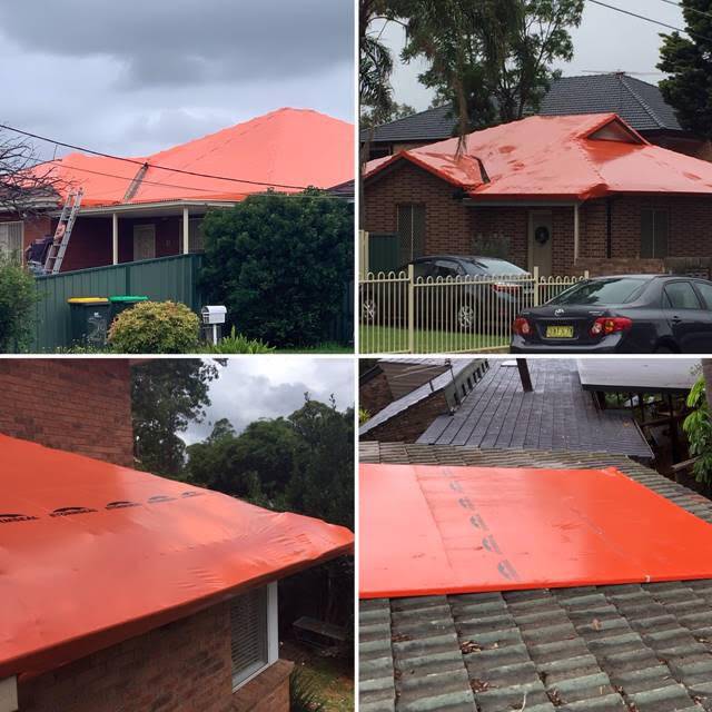Illawarra Innovation: Some recent examples of how Stormseal can be used for up to one year after a roof is damaged by hail, rain and wind. 


