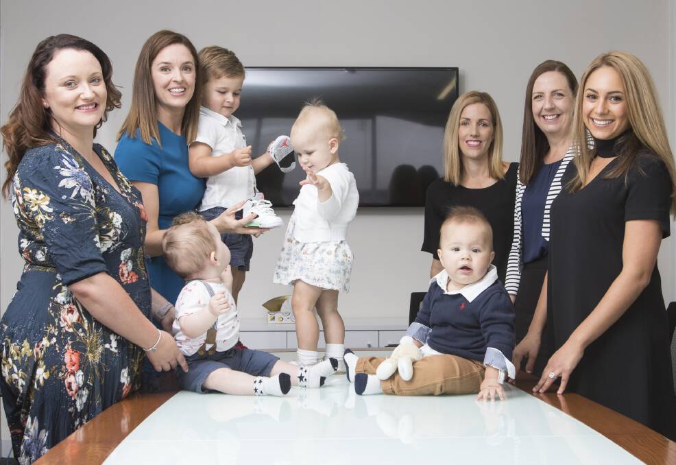 Family friendly: Claire Osborne and other women at RMB Lawyers are involved in an innovative program allowing them to take time out to network & support each other.
