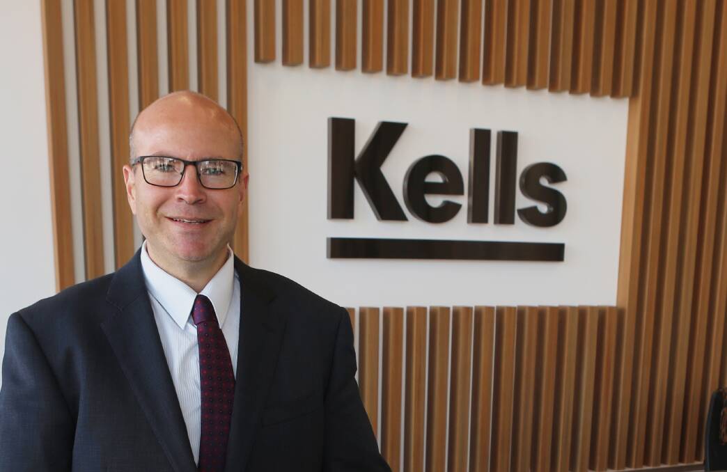 Wealth of experience: Former Police prosecutor Patrick Schmidt started at Kells last week after moving from Sydney to Wollongong. Picture: Greg Ellis.

