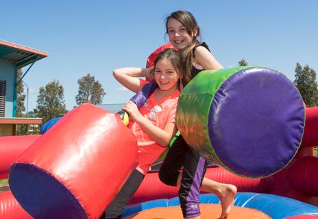 Big Fat Smile school holiday fun club action is in 13 Illawarra locations
