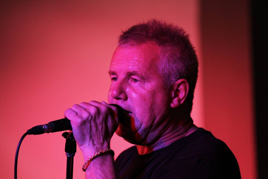 Entertainment icon: Darryl Braithwaite performing at the first Intimate Concert at Centro CBD seven years ago. Picture: Greg Ellis.
