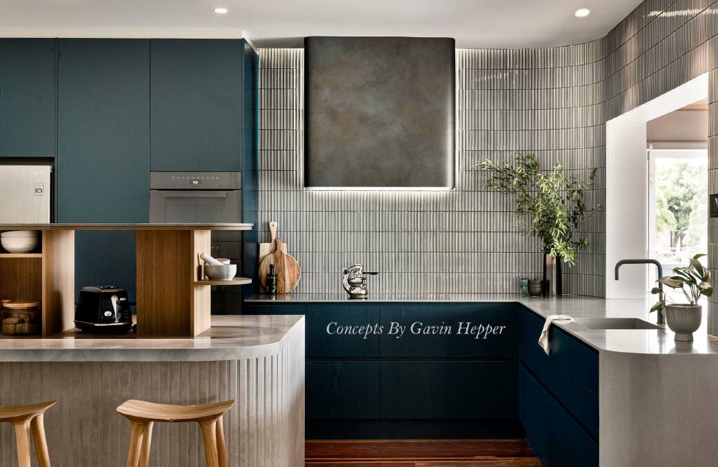 The winning Coledale kitchen design. Image supplied
