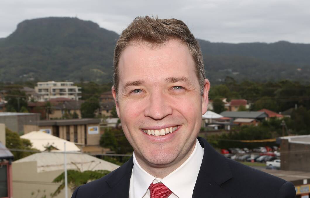 Illawarra Business Chamber executive officer Adam Zarth. Picture: Greg Ellis.
