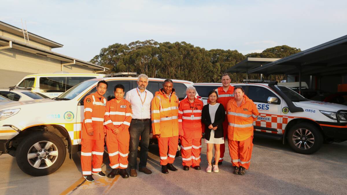 Refugees help the SES and their community as liaison officers