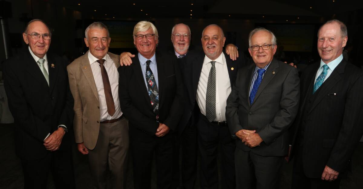 John Robertson, Peter Abba, Mick Chamberlain, Barry Hemley, Noel Field, David Burrows  and Ian Fitzgibbon.

