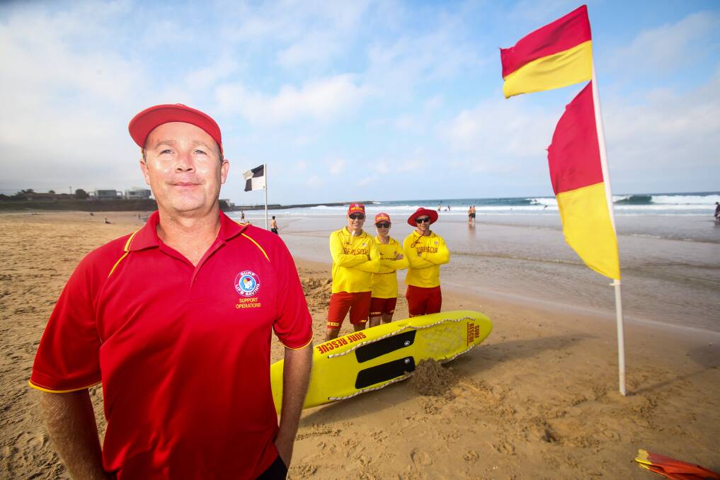 Surf Life Saving Illawarra's Anthony Turner. Picture: Sylvia Liber