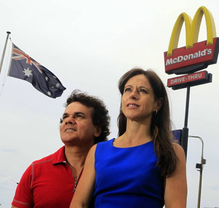 Job creation: McDonald's franchisees Glenn and Katia Dwarte are employing dozens more people in their four restaurants before 2020 ends. Picture: Robert Peet.
